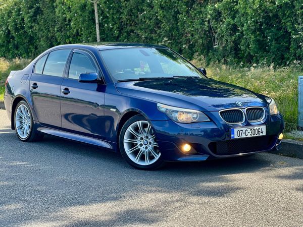 BMW 5-Series Saloon, Diesel, 2007, Blue