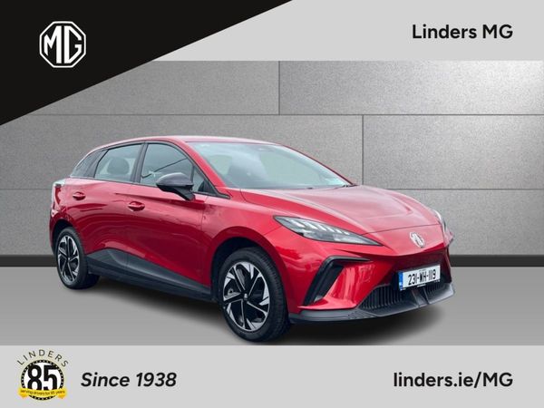 MG MG4 Hatchback, Electric, 2023, Red