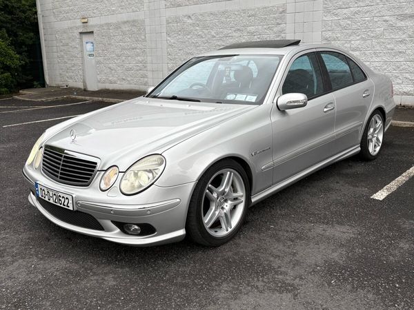 Mercedes-Benz E-Class Saloon, Petrol, 2003, Silver