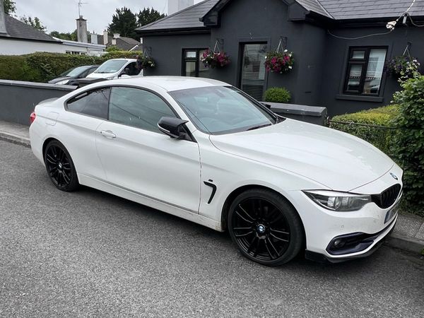 BMW 4-Series Coupe, Diesel, 2017, White