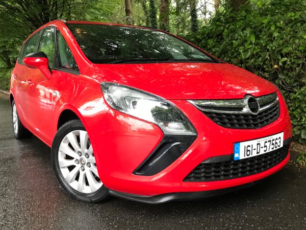 Opel Zafira Tourer MPV, Diesel, 2016, Red