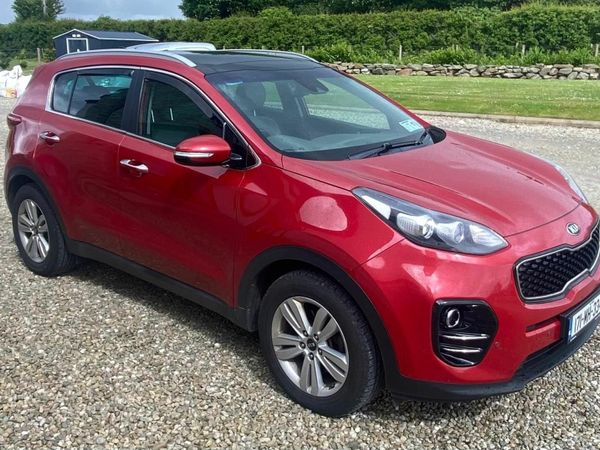 Kia Sportage SUV, Diesel, 2017, Red
