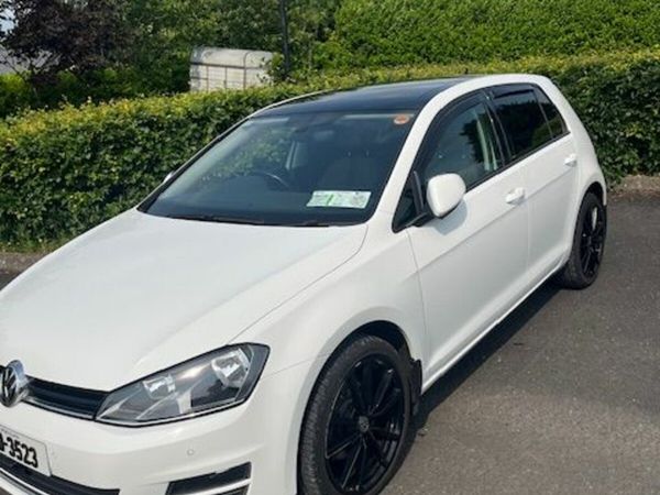 Volkswagen Golf Hatchback, Diesel, 2017, White