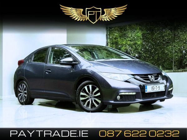 Honda Civic Hatchback, Diesel, 2015, Blue