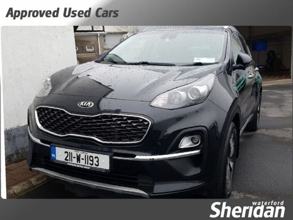 Kia Sportage SUV, Diesel Hybrid, 2021, Black