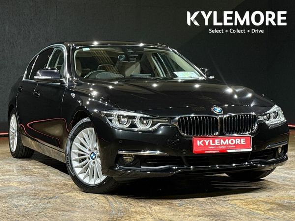 BMW 3-Series Saloon, Petrol Hybrid, 2016, Black