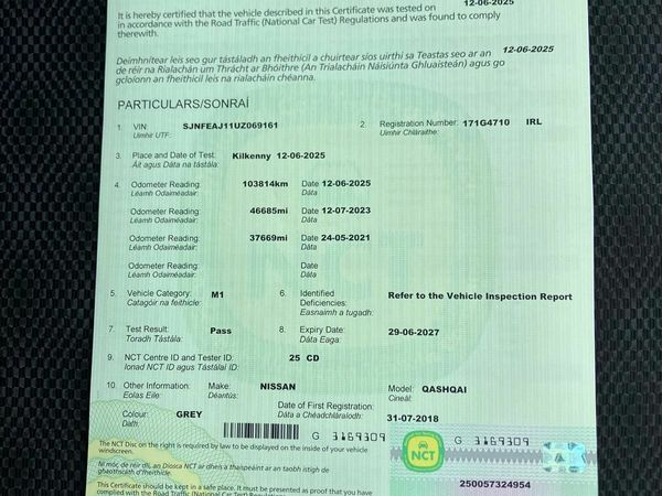 Nissan Qashqai SUV, Petrol, 2017, Grey