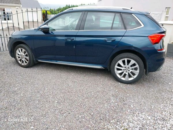 Skoda Kamiq Hatchback, Petrol, 2021, Blue