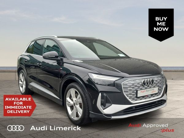 Audi Q4 e-tron SUV, Electric, 2023, Black