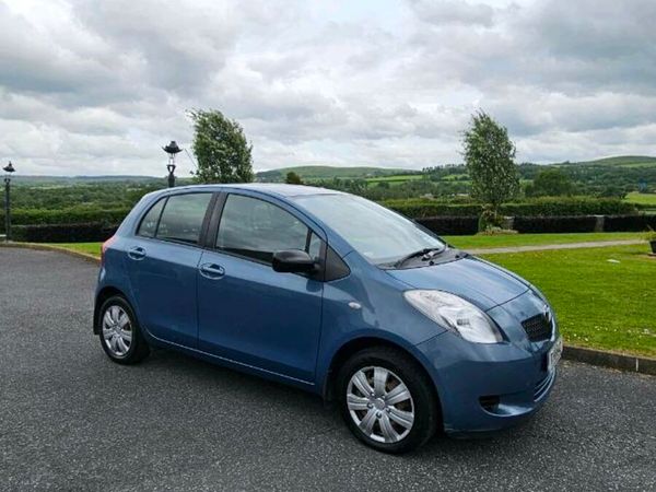 Toyota Yaris Hatchback, Petrol, 2007, Blue