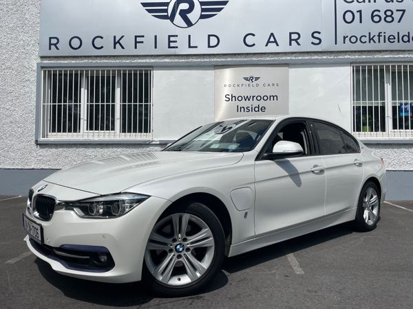 BMW 3-Series Saloon, Petrol Plug-in Hybrid, 2018, White