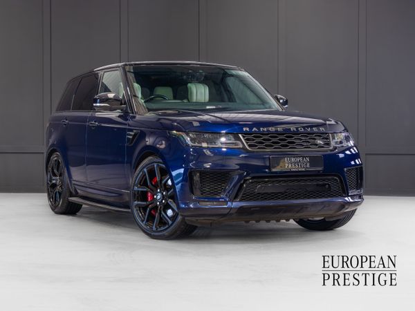 Land Rover Range Rover Sport SUV, Petrol Plug-in Hybrid, 2021, Blue