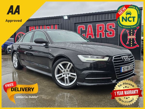 Audi A6 Saloon, Diesel, 2016, Black