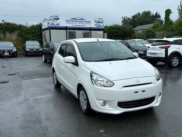 Mitsubishi Mirage Hatchback, Petrol, 2014, White