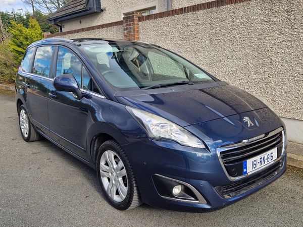 Peugeot 5008 MPV, Diesel, 2016, Blue