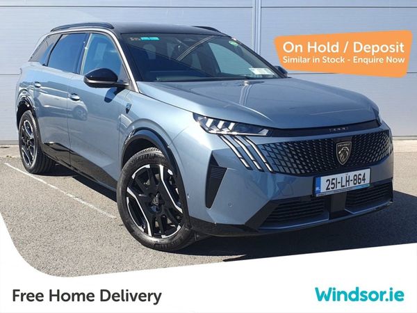 Peugeot 5008 MPV, Electric, 2025, Blue