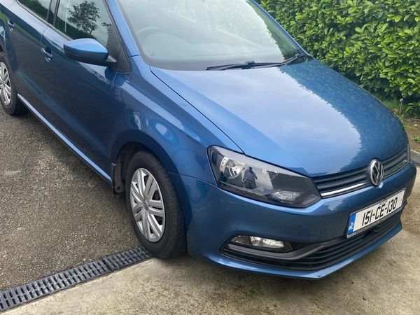 Volkswagen Polo Hatchback, Petrol, 2015, Blue