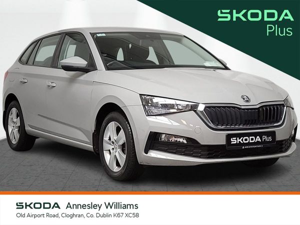Skoda Scala Hatchback, Petrol, 2021, Grey