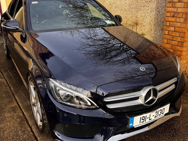 Mercedes-Benz C-Class Saloon, Diesel, 2019, Blue