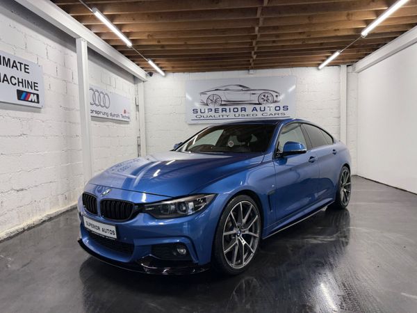 BMW 4-Series Hatchback, Diesel, 2018, Blue