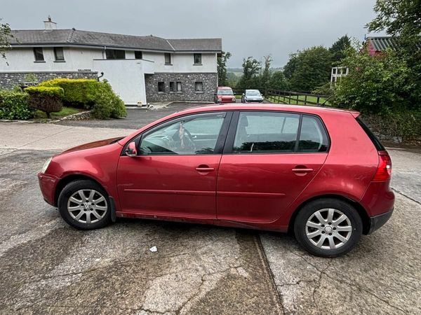 Volkswagen Golf Hatchback, Diesel, 2007, Red
