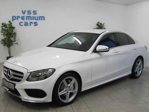 Mercedes-Benz C-Class Saloon, Diesel, 2016, White