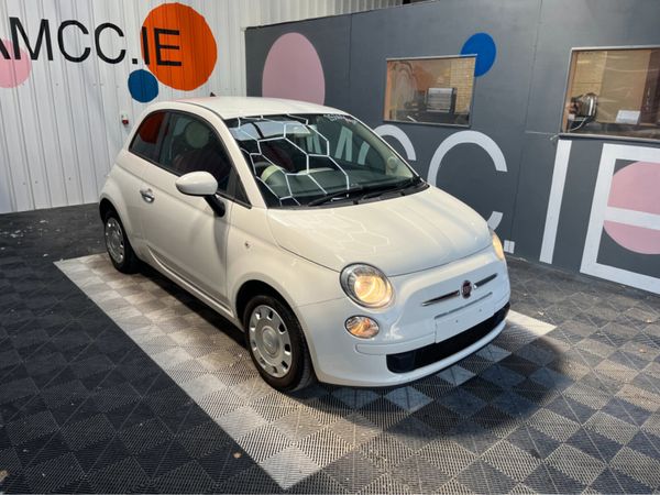 Fiat 500 Hatchback, Petrol, 2016, White