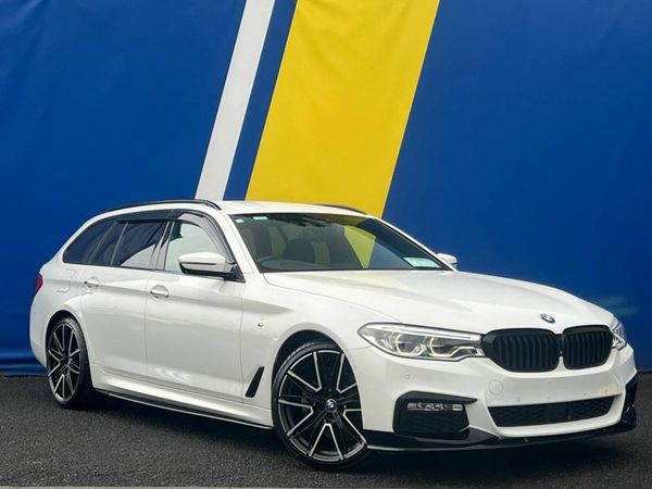 BMW 5-Series Estate, Diesel, 2018, White