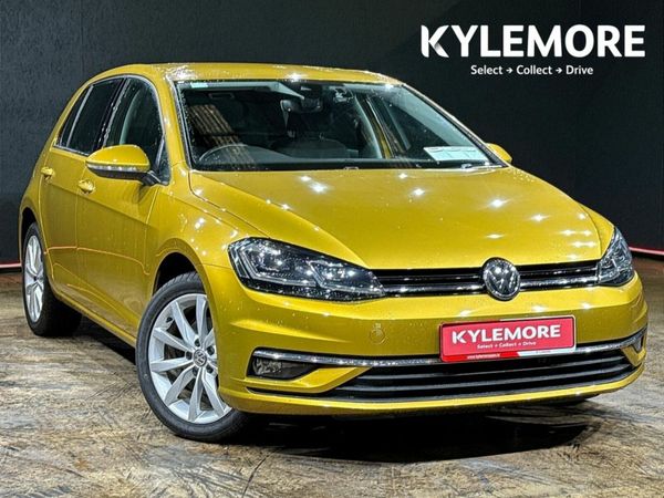 Volkswagen Golf Hatchback, Petrol, 2019, Yellow