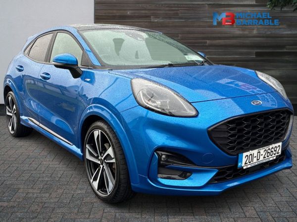 Ford Puma MPV, Petrol Hybrid, 2020, Blue