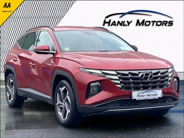 Hyundai Tucson MPV, Petrol Plug-in Hybrid, 2022, Red