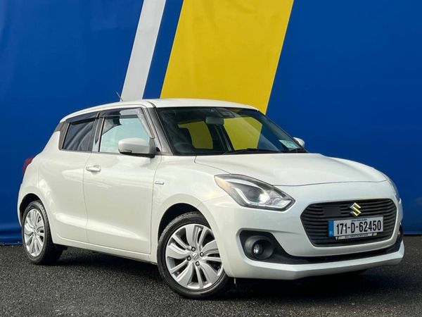 Suzuki Swift Hatchback, Petrol Hybrid, 2017, White