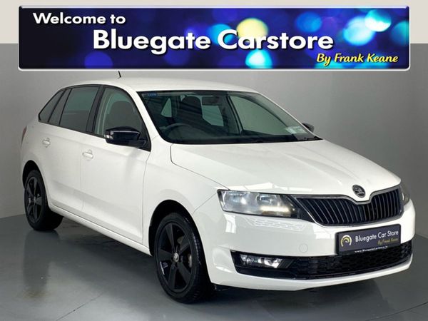 Skoda Rapid Hatchback, Petrol, 2018, White