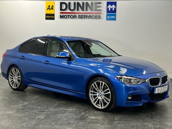 BMW 3-Series Saloon, Hybrid, 2017, Blue