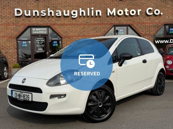 Fiat Punto Hatchback, Petrol, 2013, White
