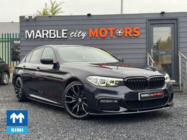 BMW 5-Series Saloon, Diesel, 2018, Black