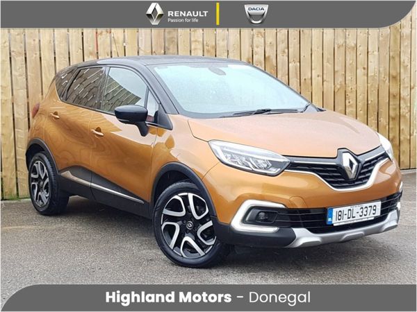 Renault Captur Hatchback, Diesel, 2018, Orange