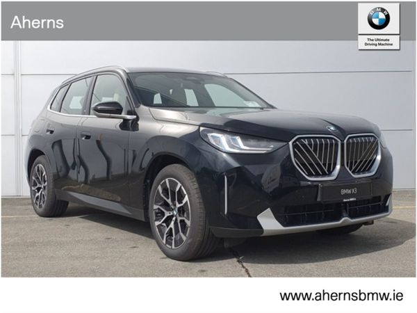 BMW X3 SUV, Petrol Plug-in Hybrid, 2025, Black