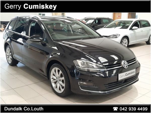 Volkswagen Golf Estate, Petrol, 2014, Black