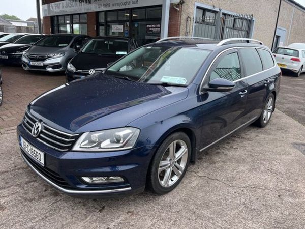 Volkswagen Passat Estate, Petrol, 2015, Blue