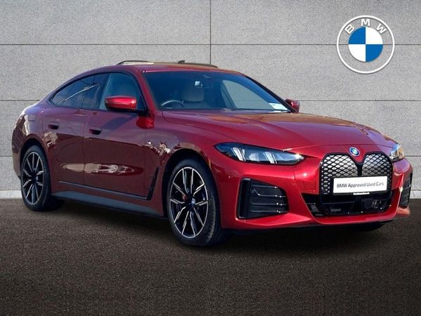 BMW i4 Hatchback, Electric, 2025, Red