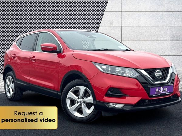 Nissan Qashqai SUV, Diesel, 2018, Red