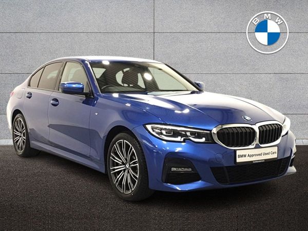 BMW 3-Series Saloon, Petrol Plug-in Hybrid, 2020, Blue
