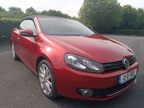 Volkswagen Golf Convertible, Petrol, 2012, Red