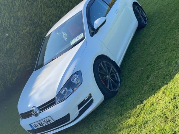 Volkswagen Golf Hatchback, Diesel, 2014, White