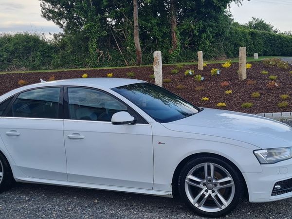 Audi A4 Saloon, Diesel, 2014, White