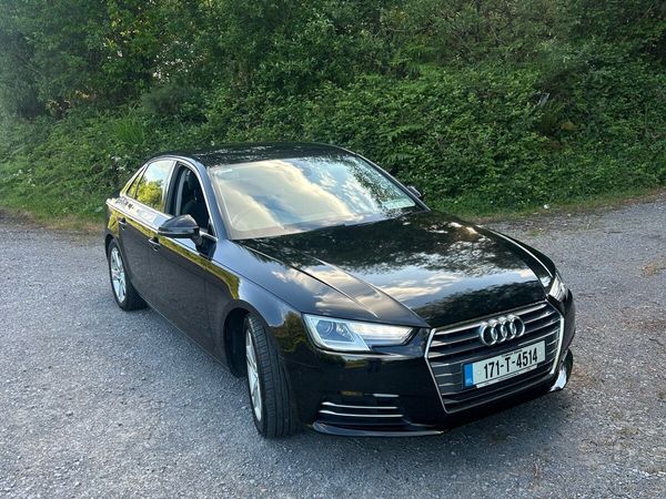 Audi A4 Saloon, Diesel, 2017, Black