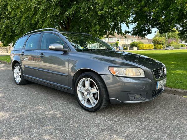 Volvo V50 Estate, Ethanol Petrol, 2008, Grey