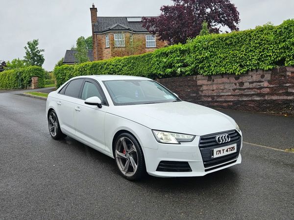 Audi A4 Saloon, Diesel, 2017, White