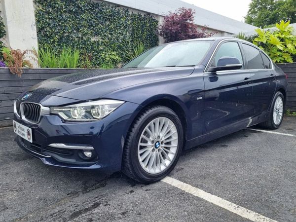 BMW 3-Series Saloon, Diesel, 2018, Blue
